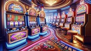 Dealer live casino profesional dalam sesi permainan